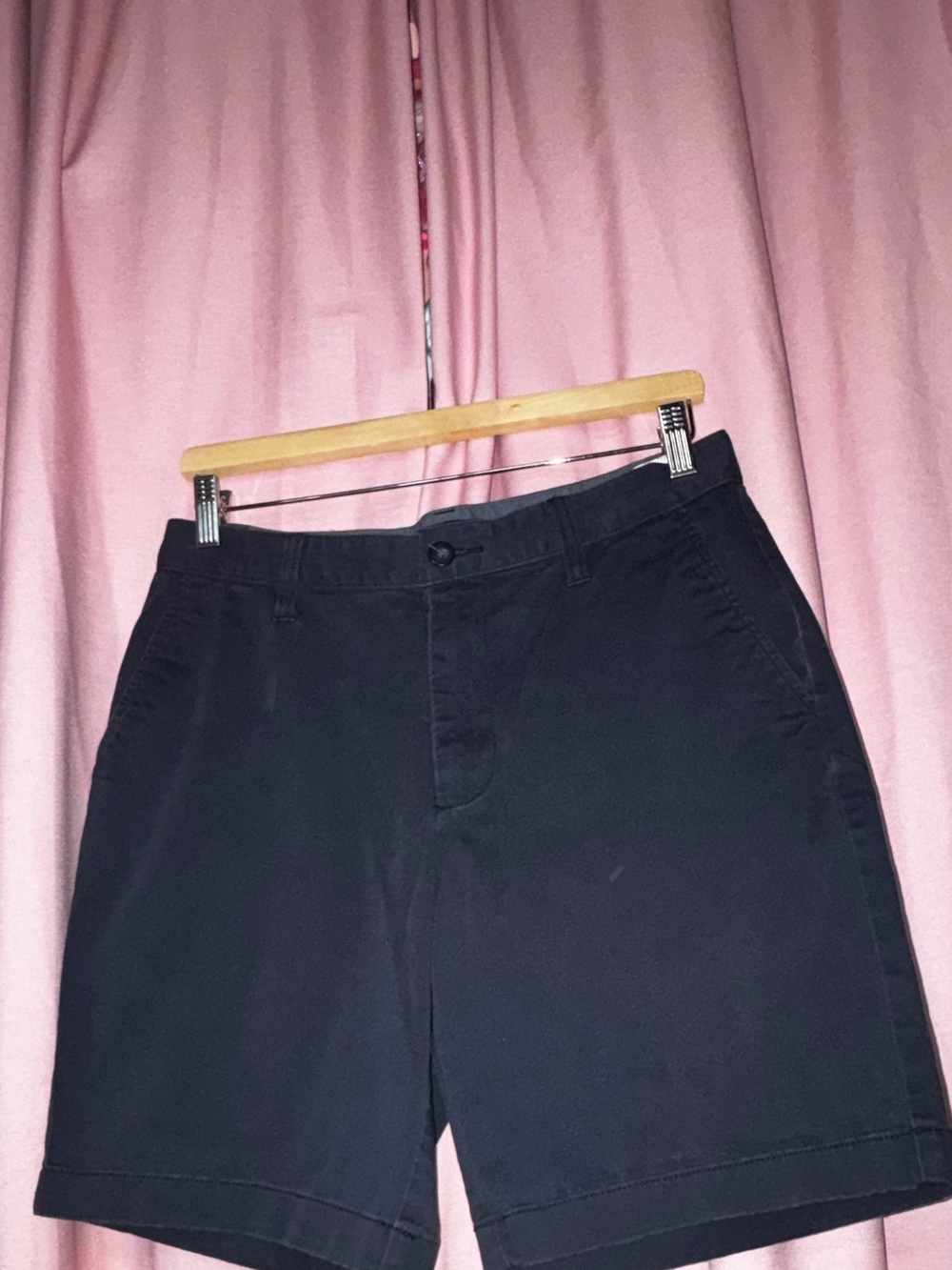 Nautica Black Men's Chino Shorts